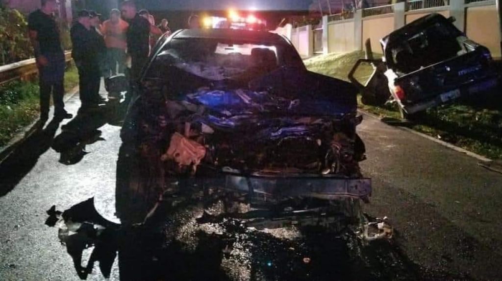  Muere mujer en accidente de auto en Moca 