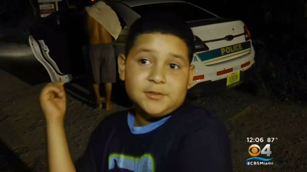  Ni&ntilde;o de 8 a&ntilde;os salva a su familia de un incendio en el sur de Miami 