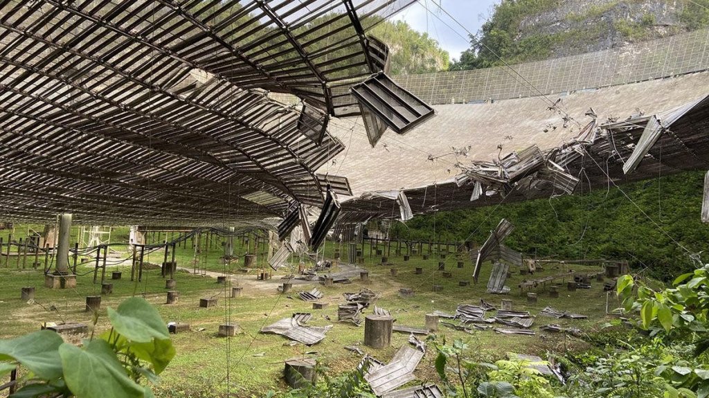  Representante pide ayuda federal para rehabilitar el observatorio de Arecibo 