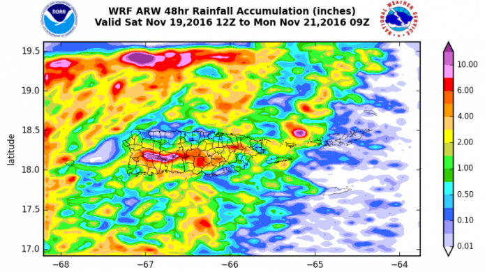 Alto potencial de lluvias a travÃ©s del paÃ­s...