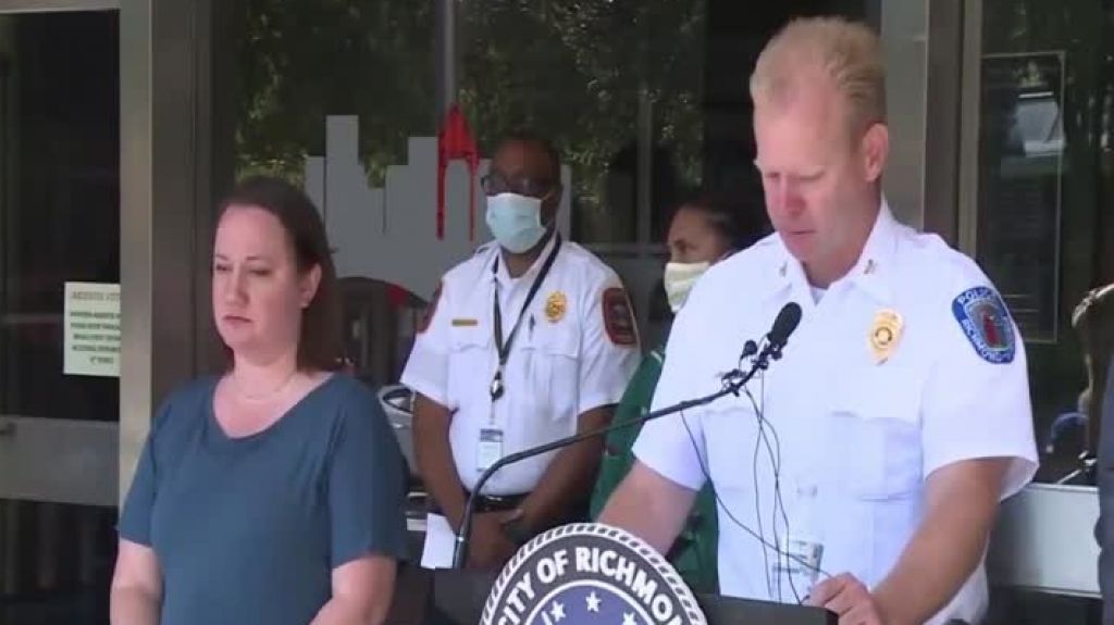  Video:Jefe de polic&iacute;a en Virginia, llora al describir como manifestantes queman edificio con beb&eacute; adentro 