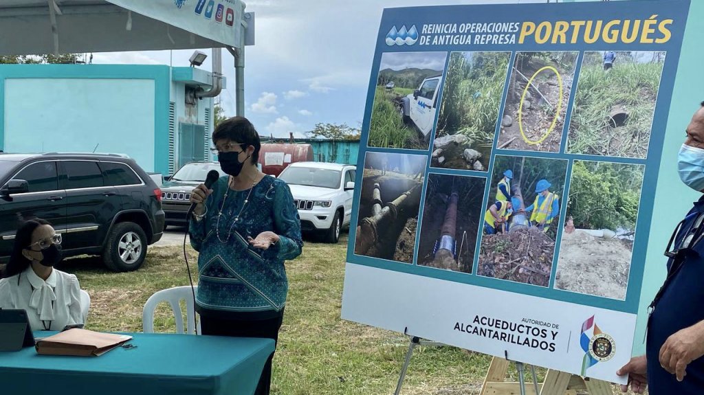  AAA reinicia operaciones de antigua represa Portugu&eacute;s 