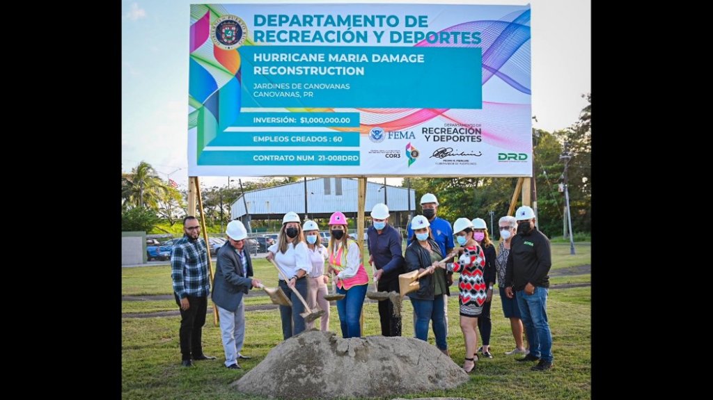  Adelantan reconstrucci&oacute;n de instalaciones deportivas en Jardines de Can&oacute;vanas 