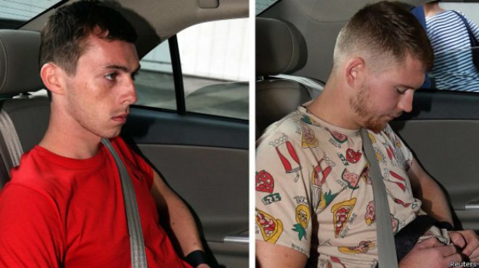 Singapur sentencia a dos alemanes a ser azotados con vara