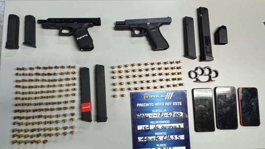  Polic&iacute;a ocupa cuatro armas y m&aacute;s de 270 municiones durante operativo en residencial Manuel A. P&eacute;rez 