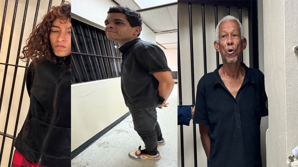  Tres arrestados por posesi&oacute;n de veh&iacute;culo robado 