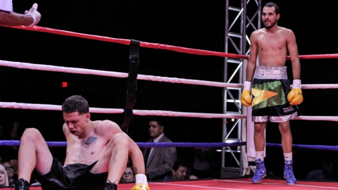 Conquista Yomar Ãlamo la corona al noquear en dos asaltos al Indio Rivera