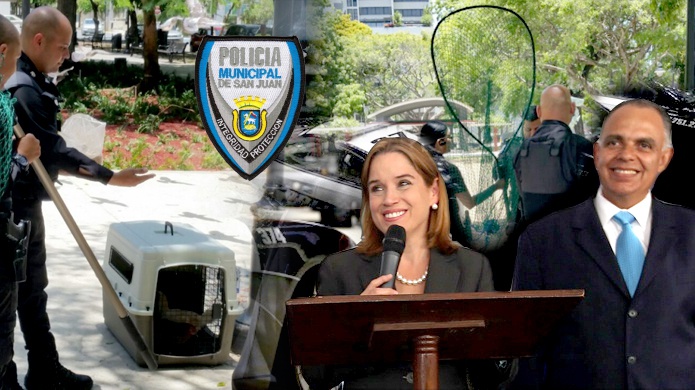 CogÃ­a de cuello al comisionado de la policÃ­a de San Juan por lio de Gallinas en Condado