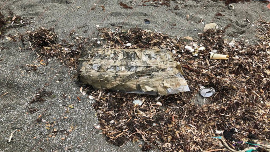  Ocupan un Kilo de marihuana en playa de Gu&aacute;nica 