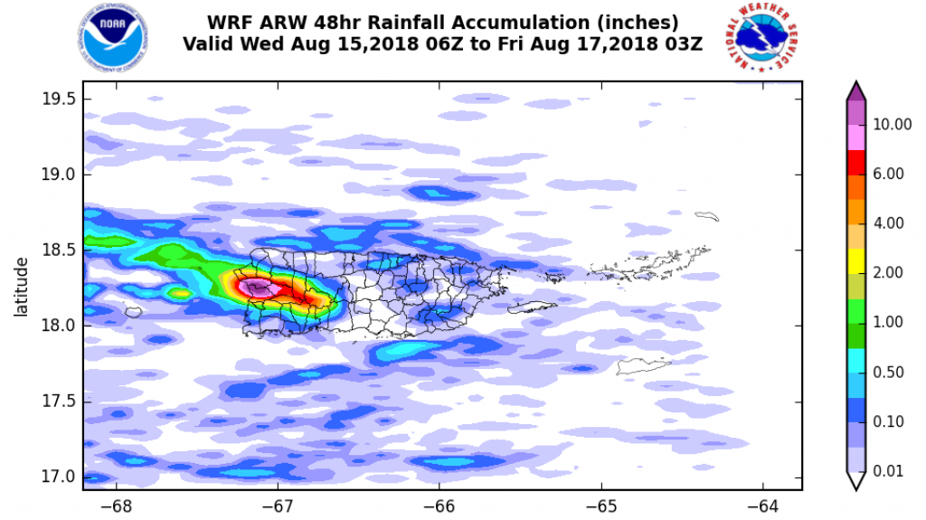  Se desarrolla tormenta Ernesto, mientras modelos meteorol&oacute;gicos proyectan tardes muy activas en el oeste de P.R. 