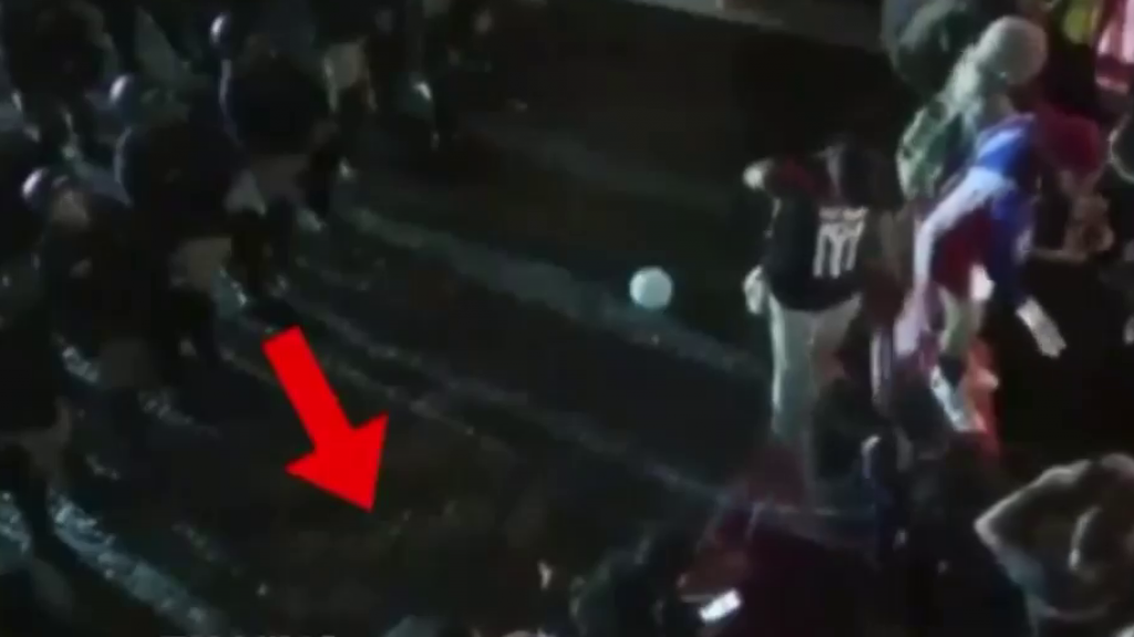  Video: &ldquo;La Comay&rdquo; saca la cara por la polic&iacute;a y muestra, que fue de los manifestantes que sali&oacute; la primera explosi&oacute;n 