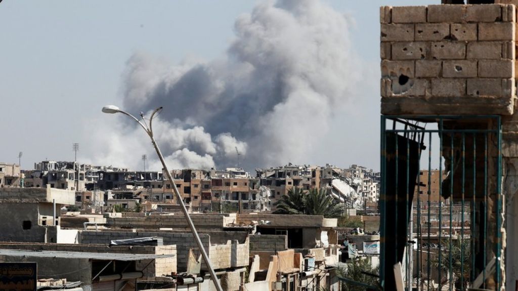  Se reportan fuertes explosiones en Damasco tras la orden de Trump de bombardear Siria 