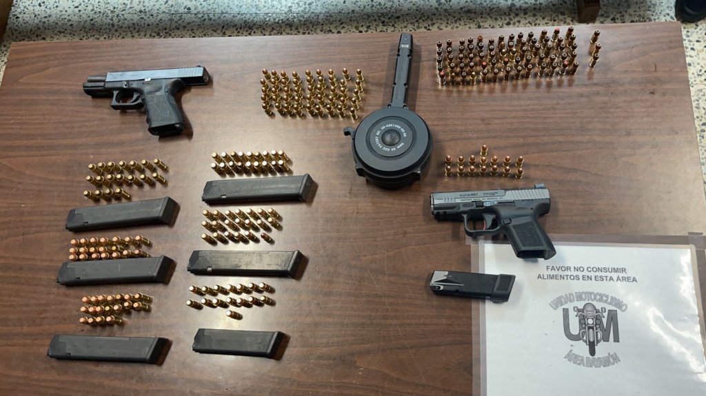  Agentes adscritos al Plan Integral, ocupan vehículos, municiones y armas en Bayamón 
