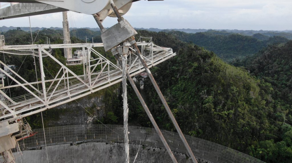  Ofrecen opciones de ingenier&iacute;a para reparar el Observatorio de Arecibo 