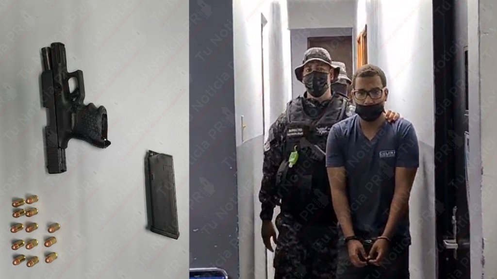  Video: Municipales de San Juan arrestan a un hombre con un arma de fuego ilegal 
