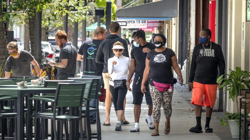  Con nuevo r&eacute;cord de 4.049 casos de COVID-19 Florida se acerca a los 94.000 