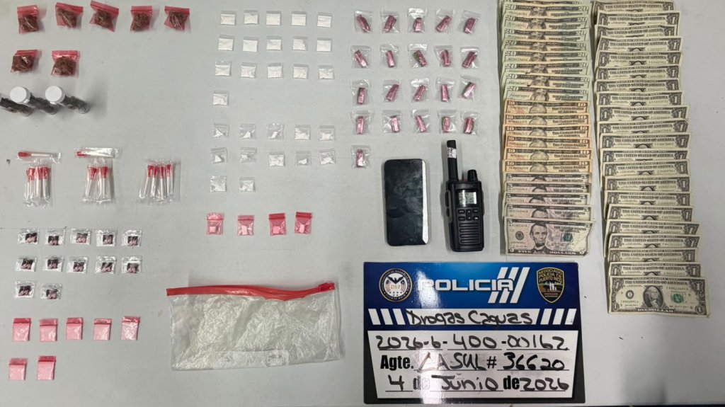  Arrestos por drogas en Caguas 