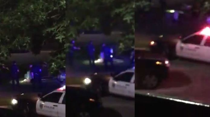  Video: policÃ­as se confÃ­an de un sospechoso en el suelo y de repente el sospechoso los ataca a tiros