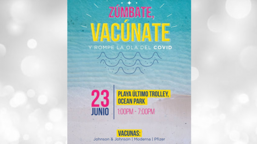  Llevarán vacunación contra el COVID-19 a la playa 