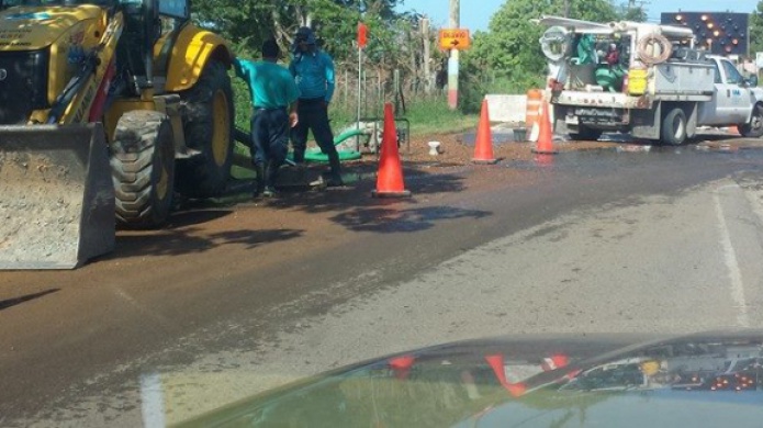 DesvÃ­o  de trÃ¡nsito en la PR-686 en Vega Baja