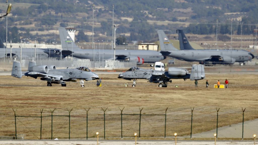  Erdogan dice que Turqu&iacute;a podr&iacute;a cerrar la base de Incirlik para EE.UU. si Washington impone sanciones al pa&iacute;s 