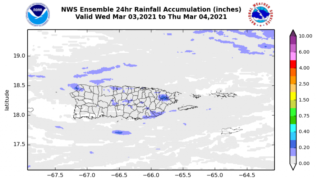  Temperaturas más calurosas en el pronóstico 