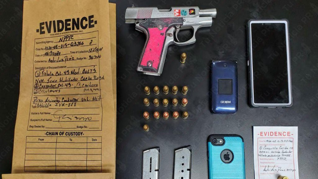  Arrestan en Can&oacute;vanas a joven de 22 a&ntilde;os con una pistola con la serie mutilada 