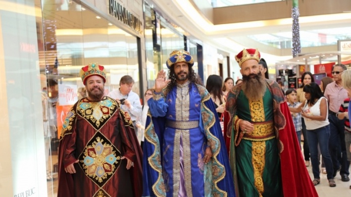 Llegan los Reyes Magos a The Mall of San Juan