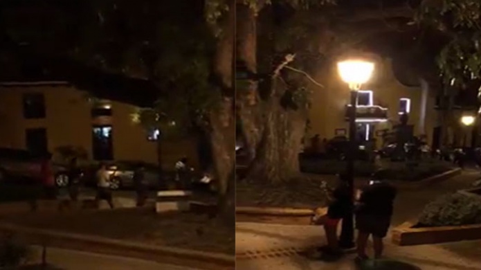 Nuevo video del correr y corre en Viejo San Juan buscando un Pokemon 