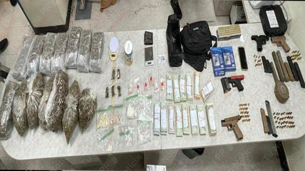  &ldquo;Lo pillaron&rdquo; en Barceloneta con 4 pistolas, 14 libras de marihuana cocinan y mas 