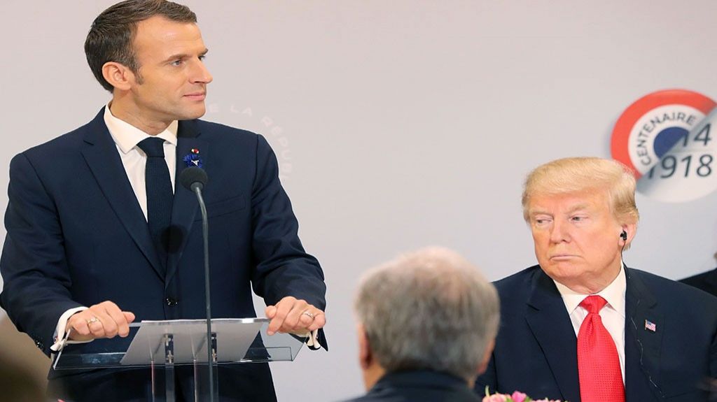  Macron afirma que mayor gasto militar de Europa es para "construir autonom&iacute;a" 