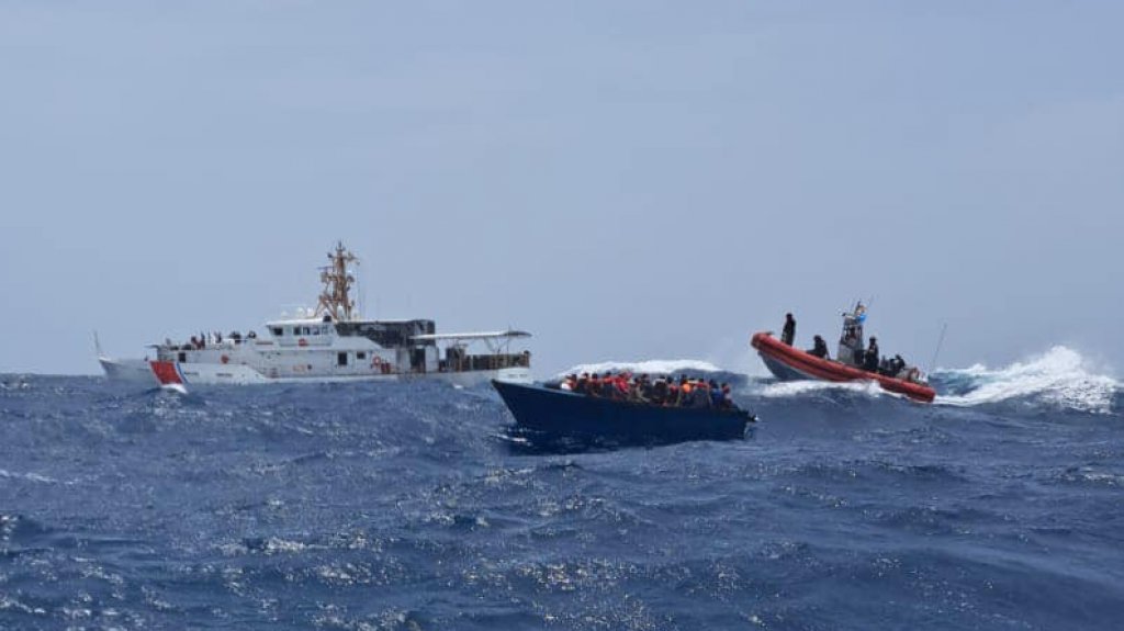  Detenidos 35 inmigrantes tratando de arribar a Aguadilla de manera ilegal 