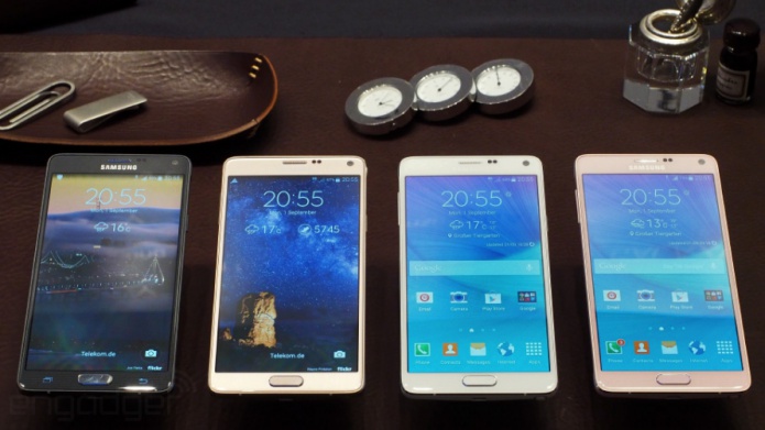 Nuevo Samsung Galaxy Note 4 con pantalla Quad HD