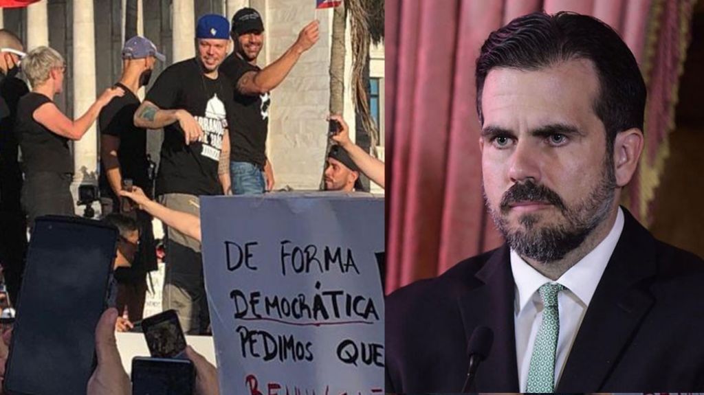  Gobernador Rosell&oacute; habla de la manifestaci&oacute;n de ayer y reitera que ya pidi&oacute; perd&oacute;n y no renunciara 