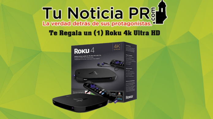 RegÃ­strate y Gana una Roku 4K "Gratis"