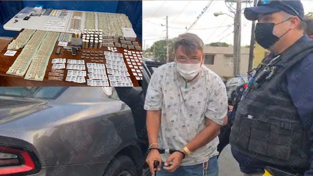  Video: Arrestan en Rio Piedras a un &ldquo;Don&rdquo; de 59 a&ntilde;os que tenia el carro cargado de drogas 