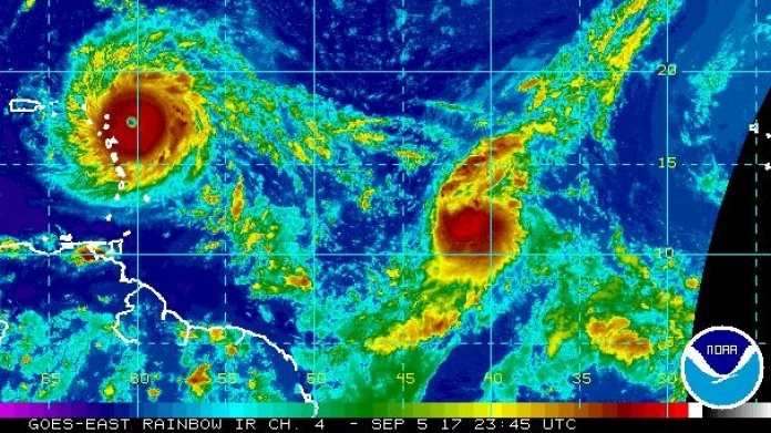 Irma estÃ¡ muy cerca de azotar a las Islas de Sotavento. 
