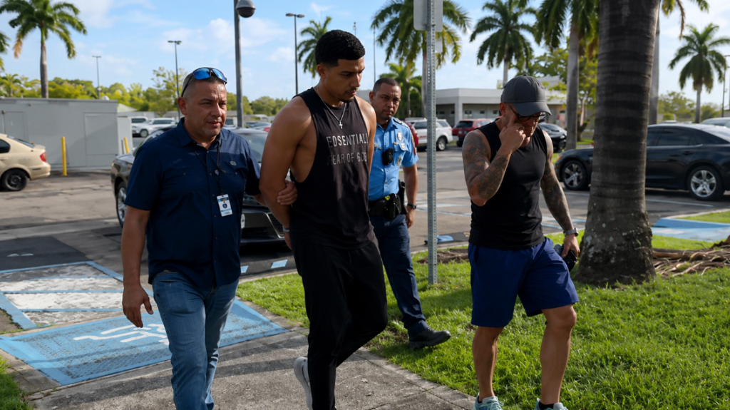  Video: Arrestan a hombre que agredi&oacute; a su pareja y le robo el celular en Mayag&uuml;ez 