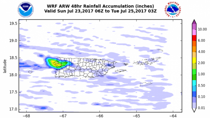 Tiempo mÃ¡s seco y caluroso hasta el martes.