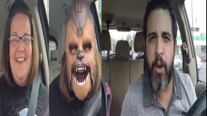 Video: Recuerdan la mujer con mascara de Chewbacca, mira la versiÃ³n Boricua