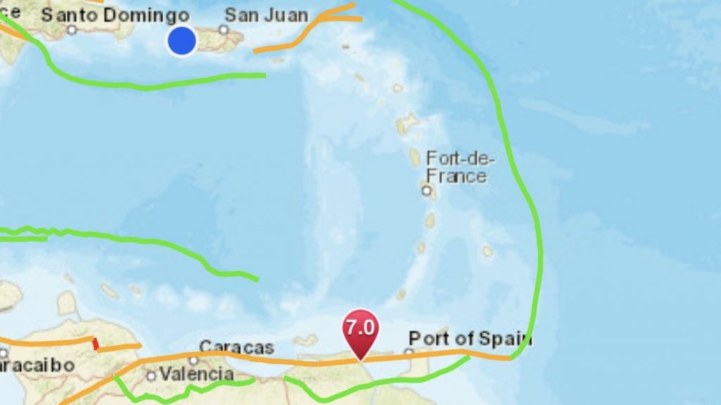  &iexcl;&Uacute;ltima hora! Fuerte sismo sacude las costas de Venezuela 