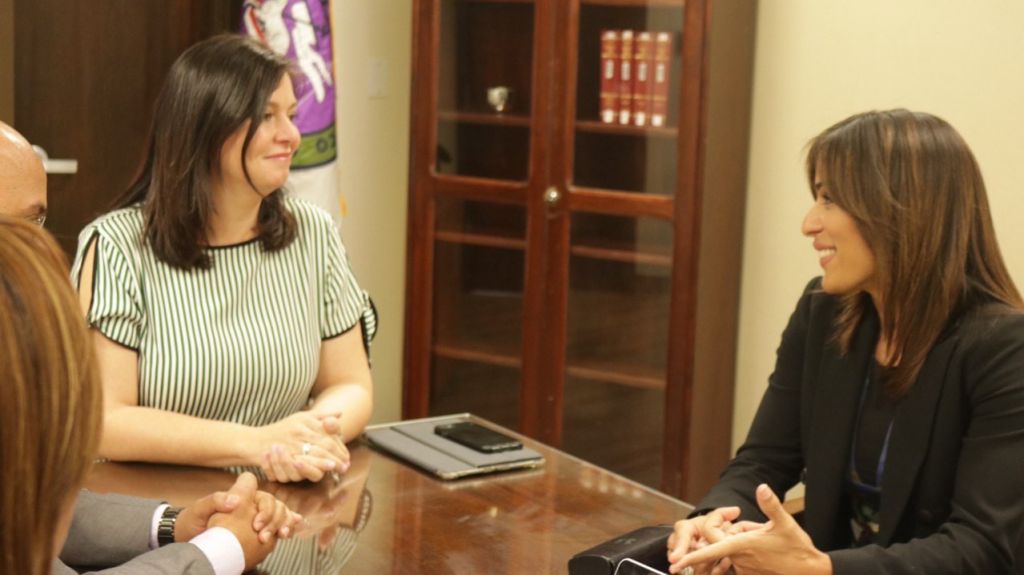  Procuradora de las Mujeres se re&uacute;ne con la jueza presidenta del Tribunal Supremo para atender situaciones en casos de violencia dom&eacute;stica 