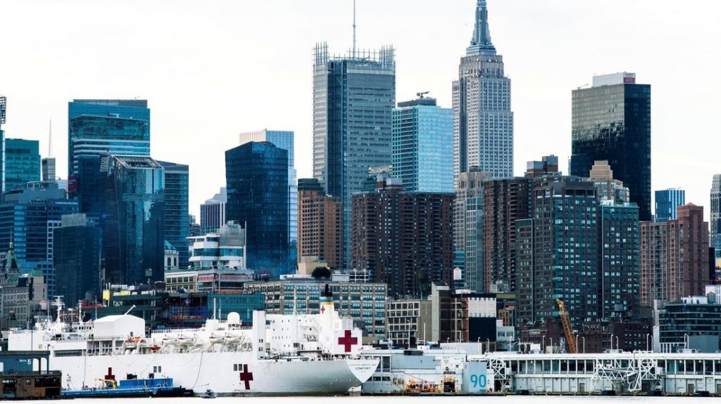  Confirman en Nueva York 731 muertes por covid-19 en una jornada, la cifra m&aacute;s alta desde el inicio del brote 