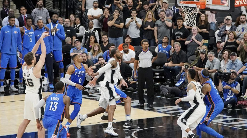 Aldridge y los Spurs detienen la marcha de los Thunder