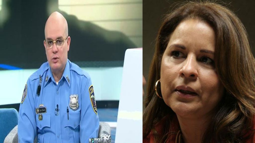  "Periodista" intenta burlarse de agente de la policía que colabora con información en el canal 6 