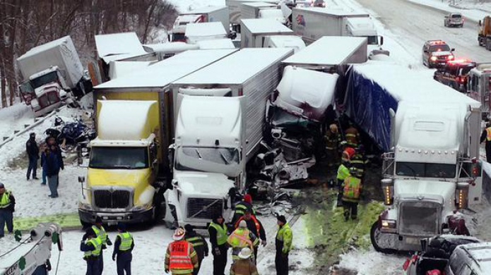 ColisiÃ³n fatal de casi 200 vehÃ­culos en EE.UU.