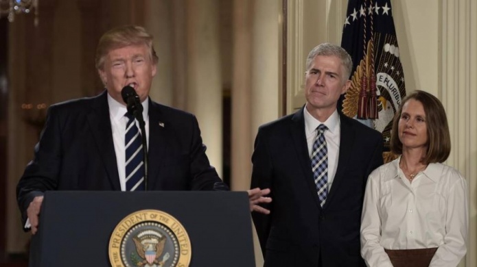 Trump nomina al juez Neil Gorsuch como candidato para la Corte Suprema