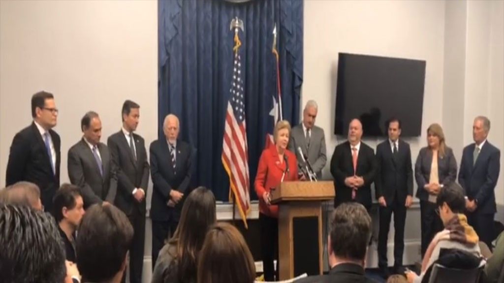  Delegaci&oacute;n congresional de Puerto Rico exige ser reconocida en Washington, DC 