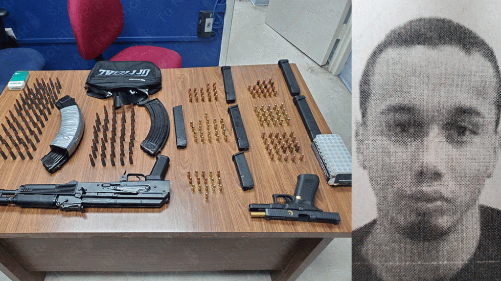  Arrestado con un rifle y una pistola en la marginal del Martinez Nadal 