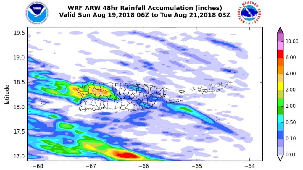  Prevalecer&aacute; alto potencial de aguaceros y tronadas en las tardes 